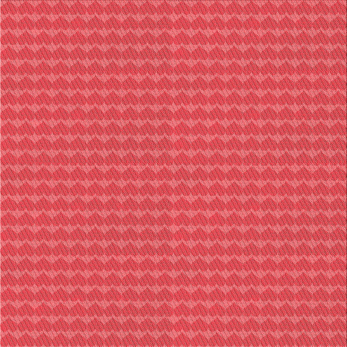 Round Patterned Red Rug, pat5rd