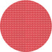 Square Patterned Red Rug, pat5rd