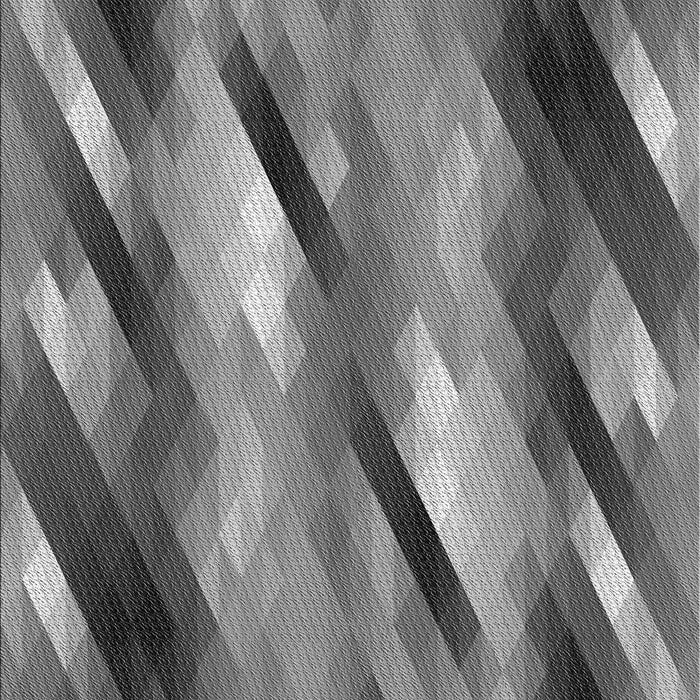 Patterned Dark Gray Rug, pat50gry