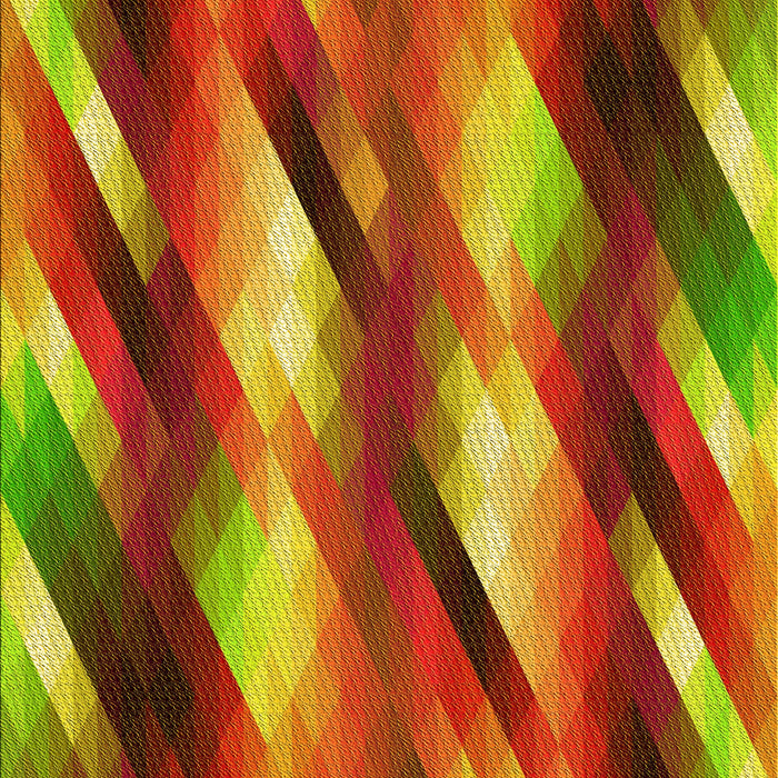 Patterned Red Rug, pat50yw