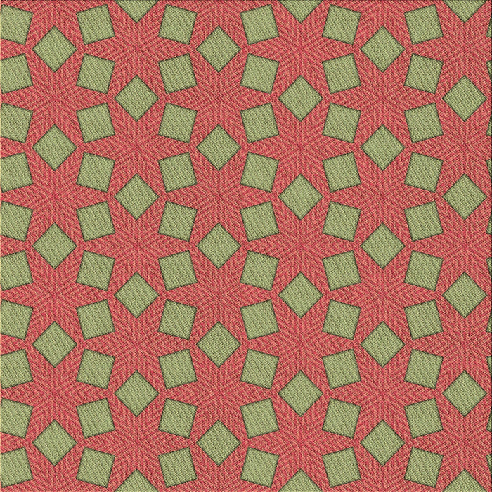 Round Patterned Brass Green Rug, pat500brn