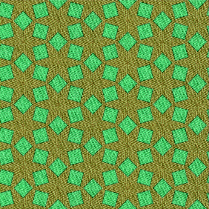 Round Patterned Olive Green Rug, pat500grn