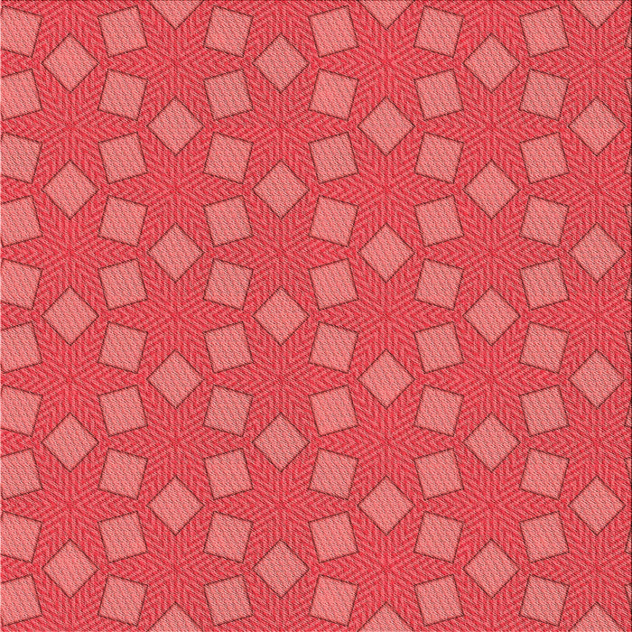 Round Patterned Red Rug, pat500rd