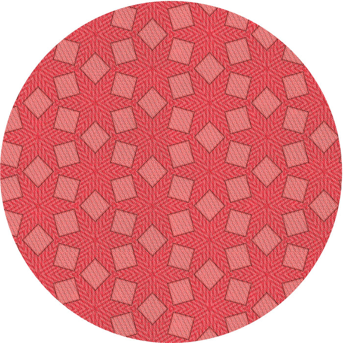 Square Machine Washable Transitional Red Rug in a Living Room, wshpat500rd