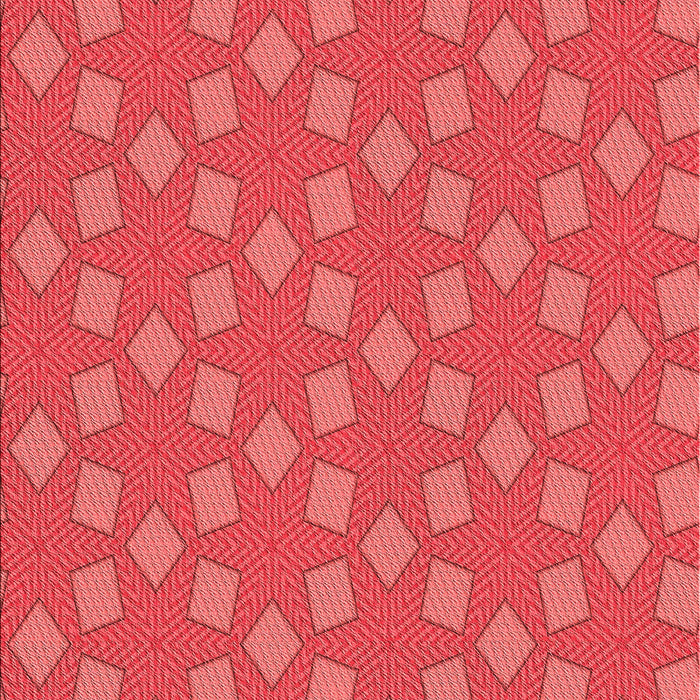 Patterned Red Rug, pat500rd