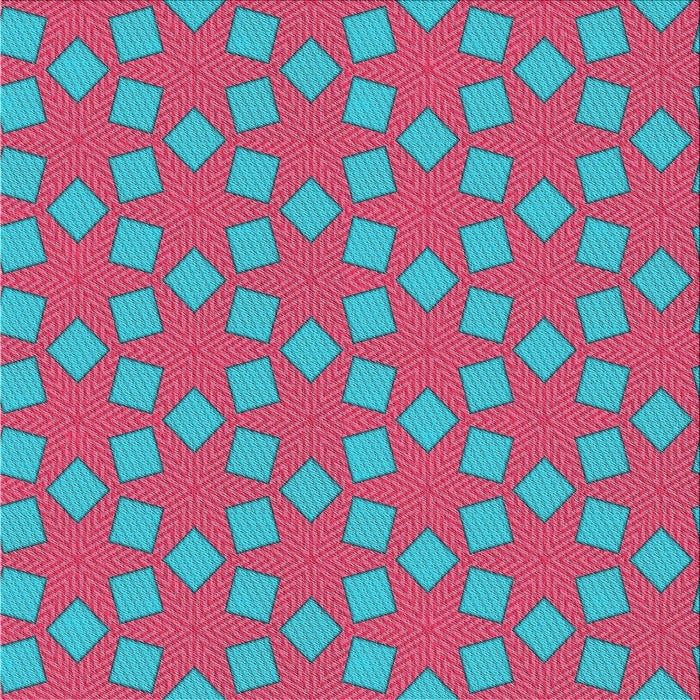 Sideview of Machine Washable Transitional Blue Turquoise Green Rug, wshpat500