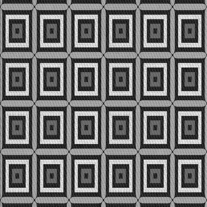 Patterned Charcoal Black Rug, pat501gry