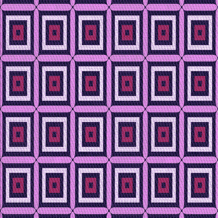 Machine Washable Transitional Violet Purple Rug, wshpat501pur