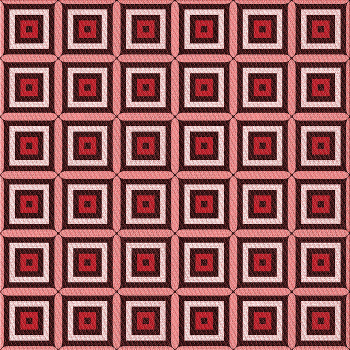 Round Machine Washable Transitional Light Coral Pink Rug, wshpat501rd