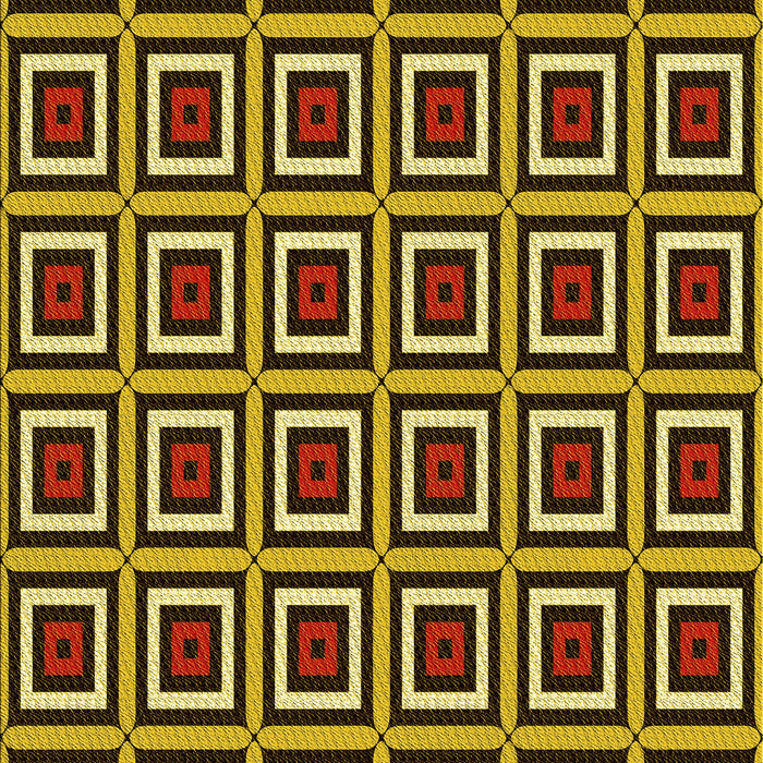 Machine Washable Transitional Night Red Rug, wshpat501yw