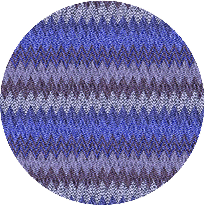 Square Machine Washable Transitional Medium Slate Blue Rug in a Living Room, wshpat502blu