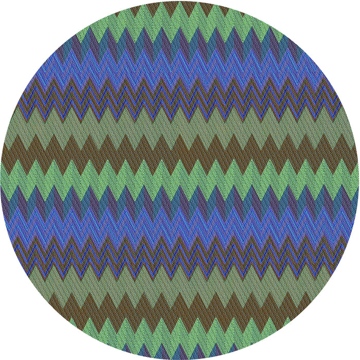 Square Machine Washable Transitional Medium Sea Green Rug in a Living Room, wshpat502lblu