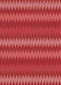 Machine Washable Transitional Red Rug, wshpat502rd