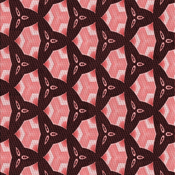 Patterned Red Rug, pat503rd