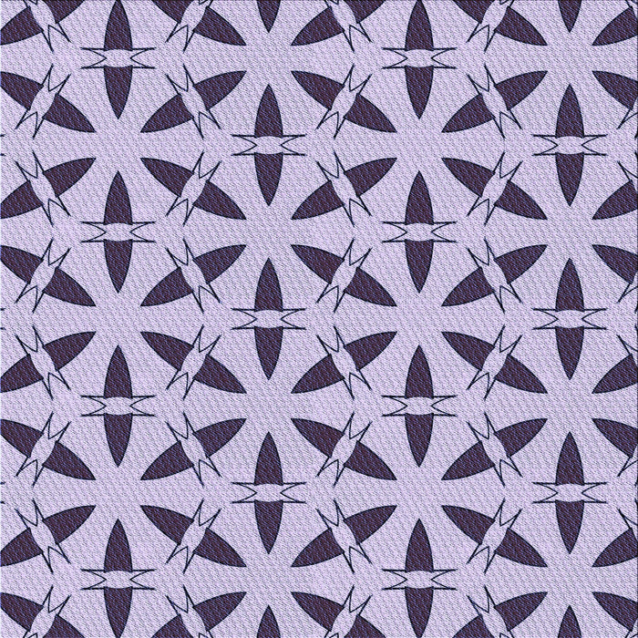 Round Patterned Purple Rug, pat504blu