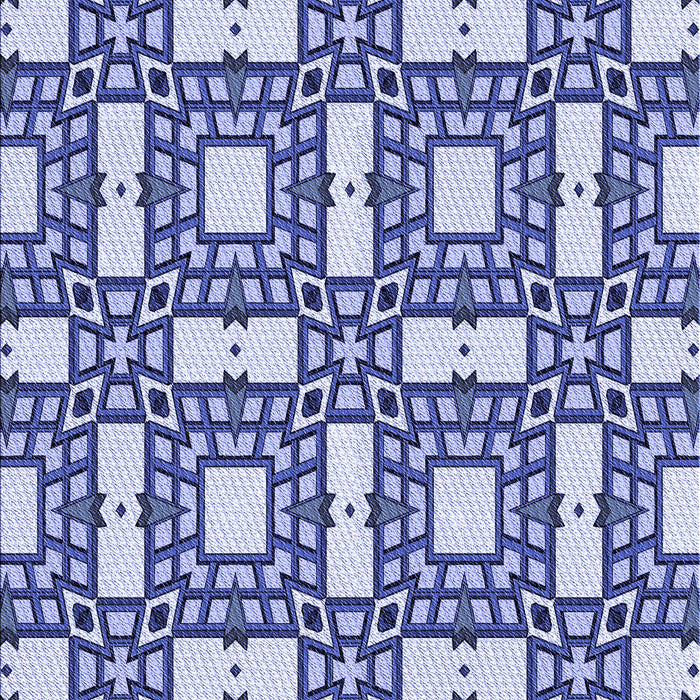 Machine Washable Transitional Sapphire Blue Rug, wshpat505blu