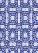 Patterned Sapphire Blue Rug, pat505blu