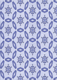 Machine Washable Transitional Lavender Blue Rug, wshpat506blu