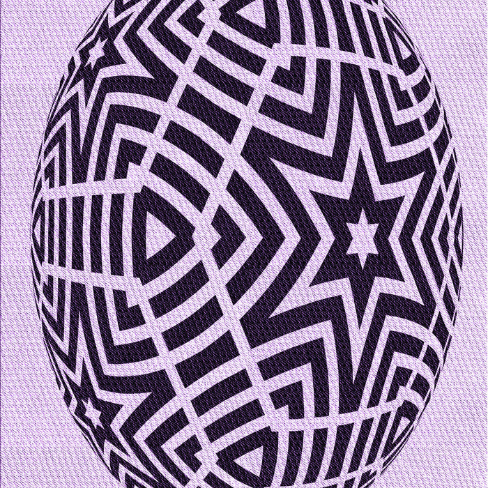 Patterned Purple Rug, pat507pur