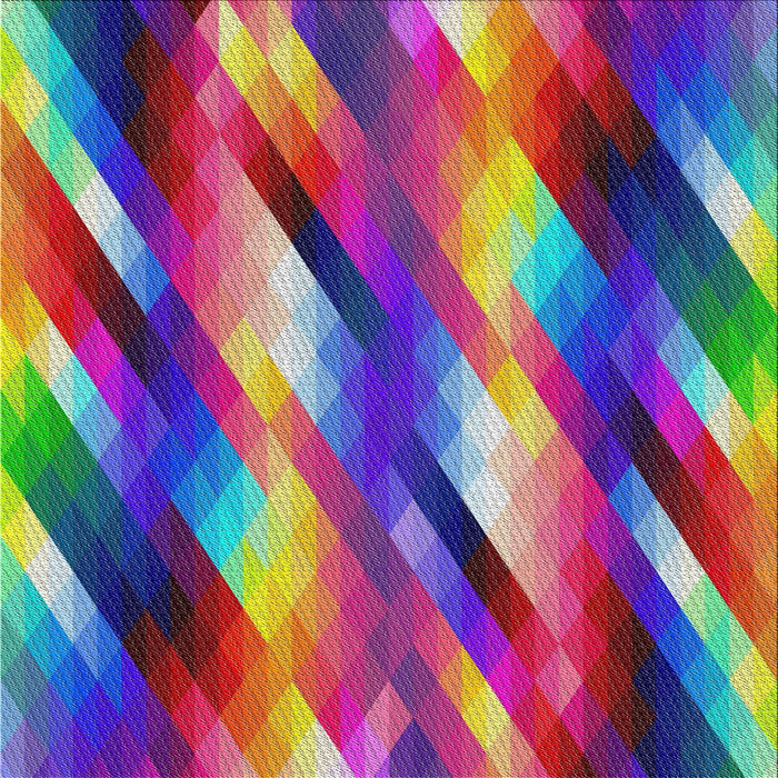 Square Patterned Gunmetal Gray Modern Rug, pat50