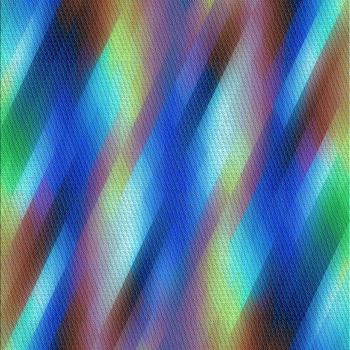 Square Patterned Dark Slate Blue Purple Rug in a Living Room, pat51lblu