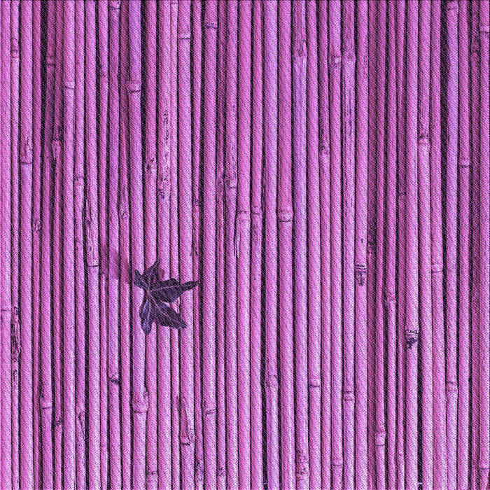 Round Machine Washable Transitional Dark Magenta Purple Rug, wshpat510pur