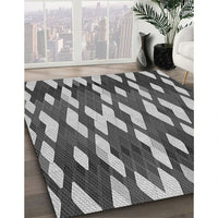 Patterned Cloud Gray Rug, pat511gry