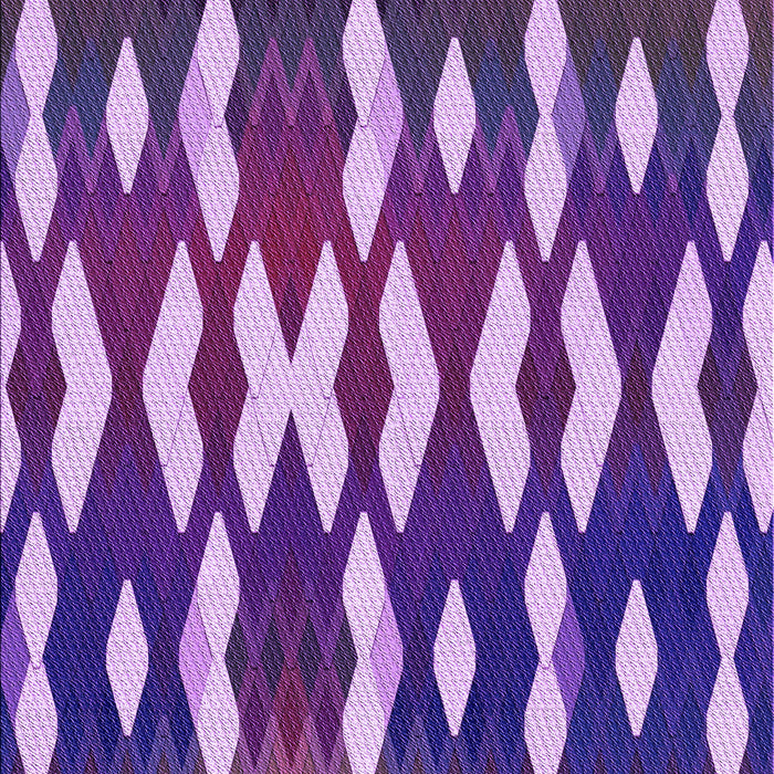 Patterned Bright Purple Rug, pat511pur