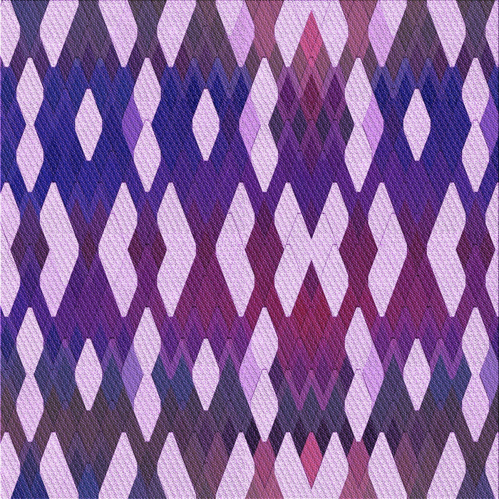 Round Patterned Bright Purple Rug, pat511pur