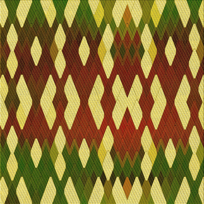 Round Patterned Red Brown Rug, pat511yw