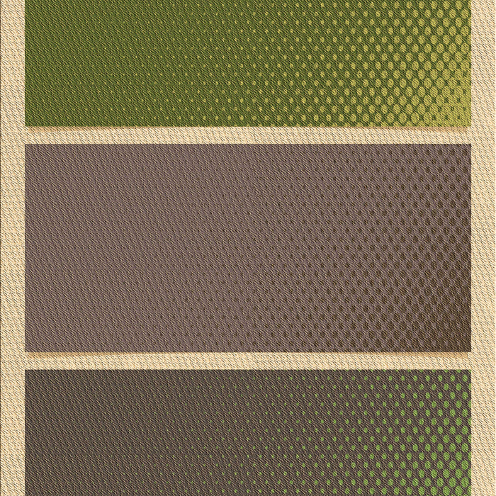 Patterned Dark Brown Rug, pat512brn