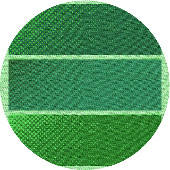 Square Patterned Forest Green Rug, pat512grn