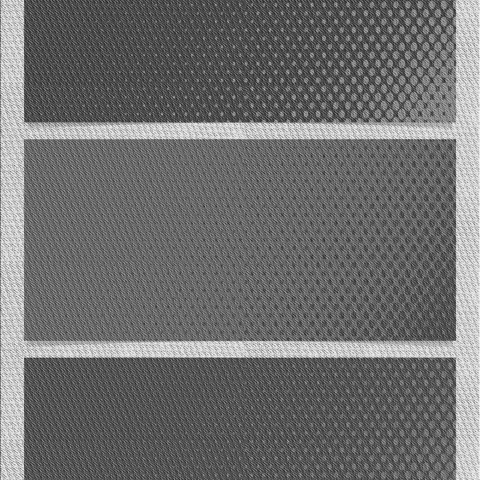 Patterned Gunmetal Gray Rug, pat512gry