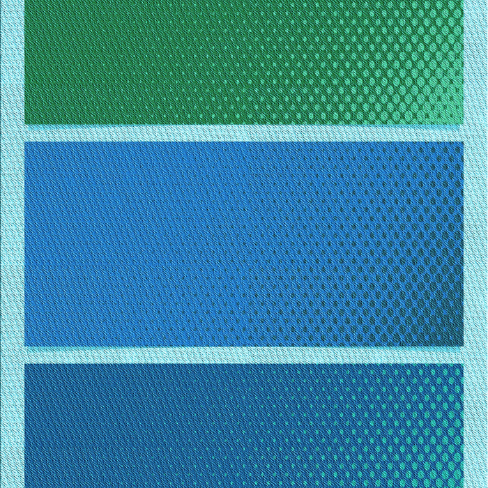 Patterned Blue Rug, pat512lblu