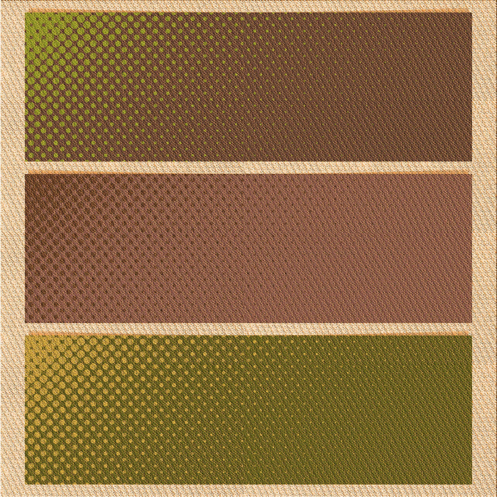 Round Machine Washable Transitional Saddle Brown Rug, wshpat512org