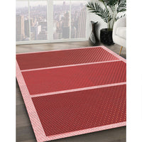 Patterned Red Rug, pat512rd