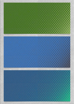 Patterned Blue Novelty Rug, pat512