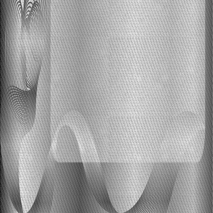 Patterned Platinum Gray Rug, pat513gry