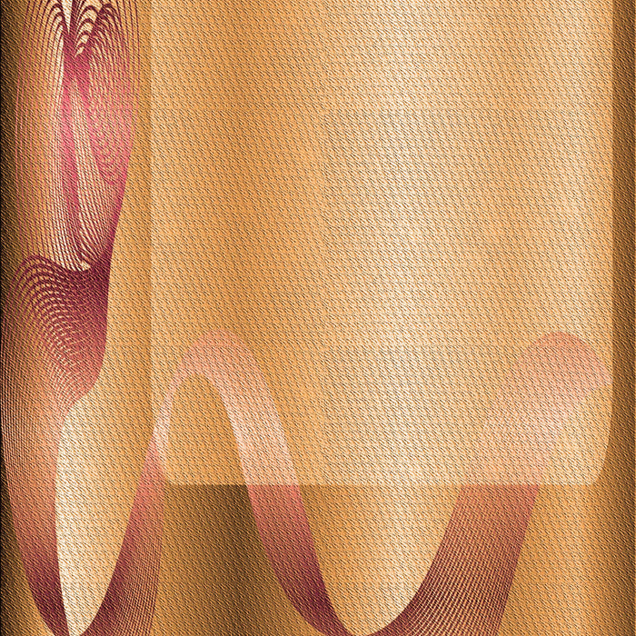 Machine Washable Transitional Yellow Orange Rug, wshpat513org