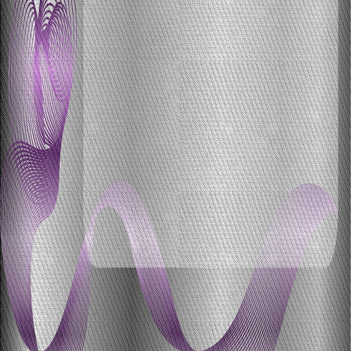 Patterned Light Gray Novelty Rug, pat513