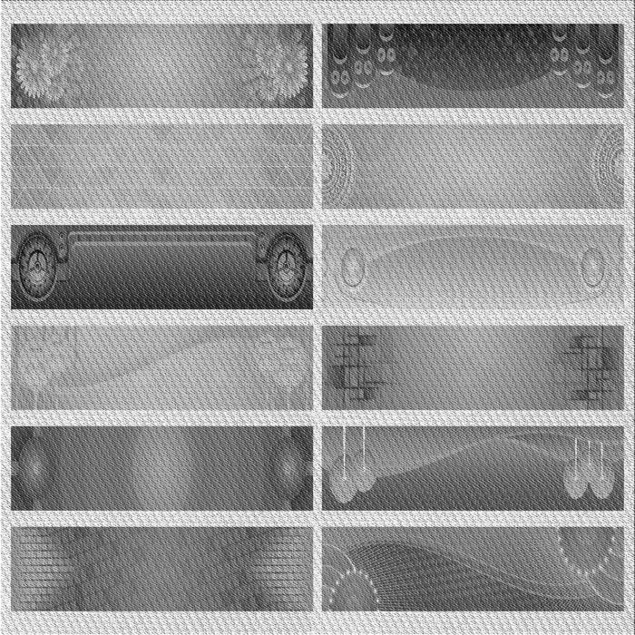 Round Patterned Silver Gray Rug, pat514gry