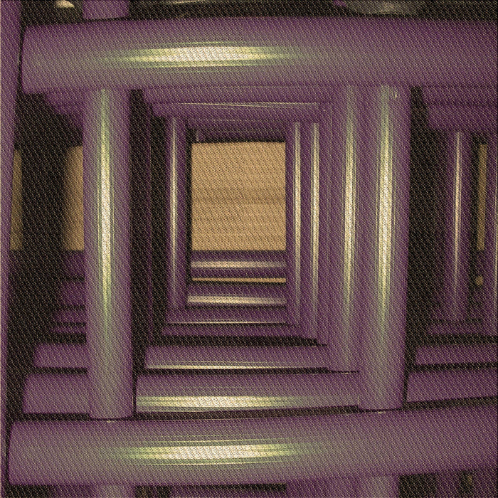 Round Machine Washable Transitional Dark Almond Brown Rug, wshpat515brn