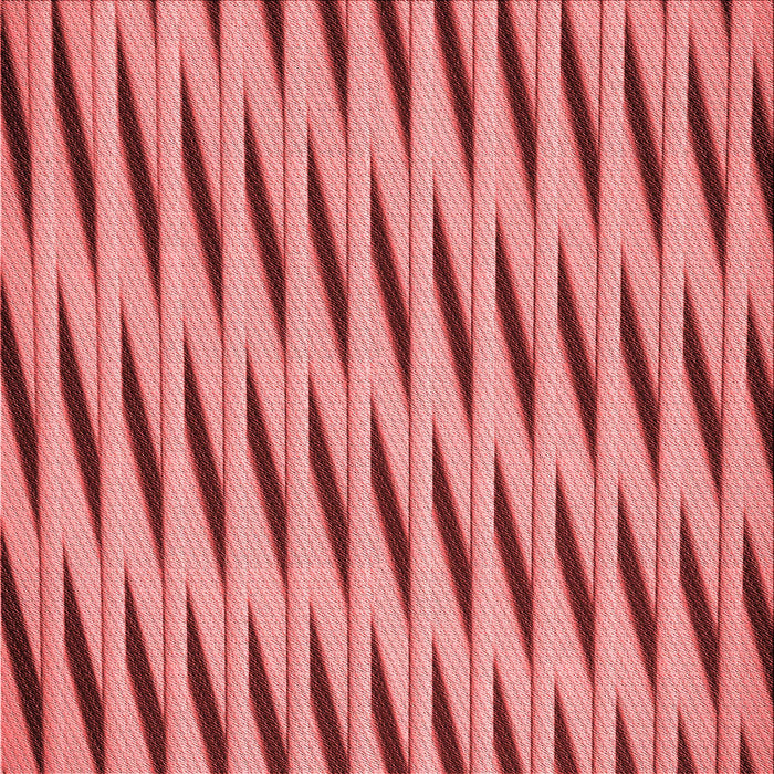 Round Machine Washable Transitional Light Coral Pink Rug, wshpat516rd