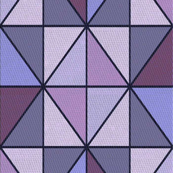 Machine Washable Transitional Bright Lilac Purple Rug, wshpat517blu