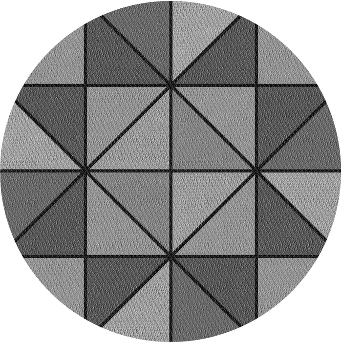 Square Machine Washable Transitional Gray Rug in a Living Room, wshpat517gry
