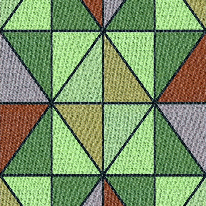Machine Washable Transitional Green Rug, wshpat517lblu