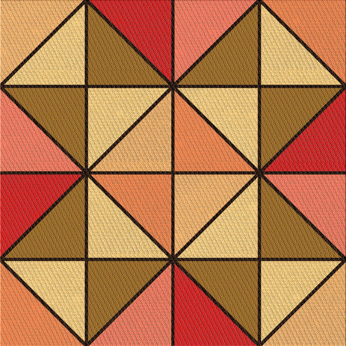 Round Machine Washable Transitional Mahogany Brown Rug, wshpat517org