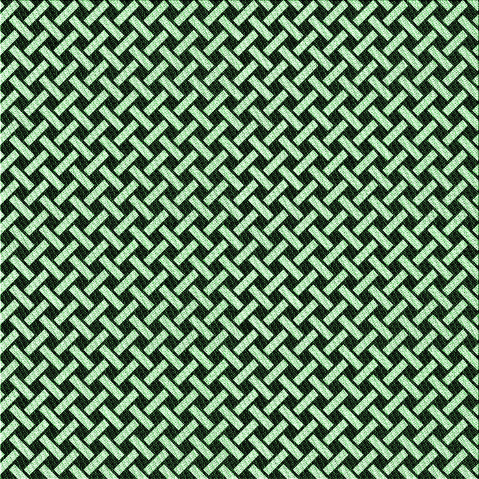 Round Patterned Light Green Rug, pat518grn