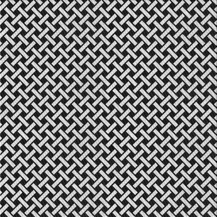 Round Patterned Midnight Gray Rug, pat518gry