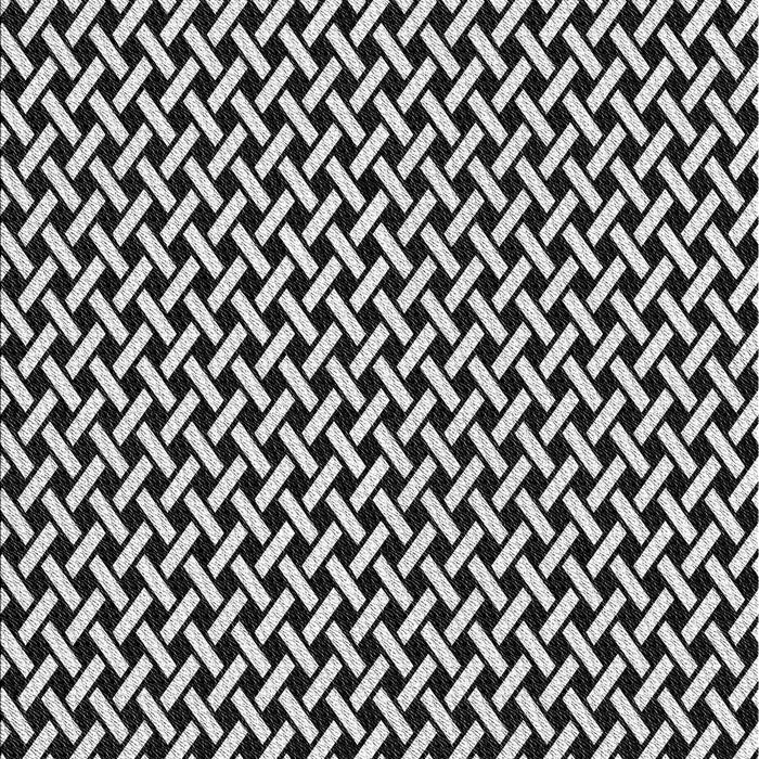 Patterned Midnight Gray Rug, pat518gry